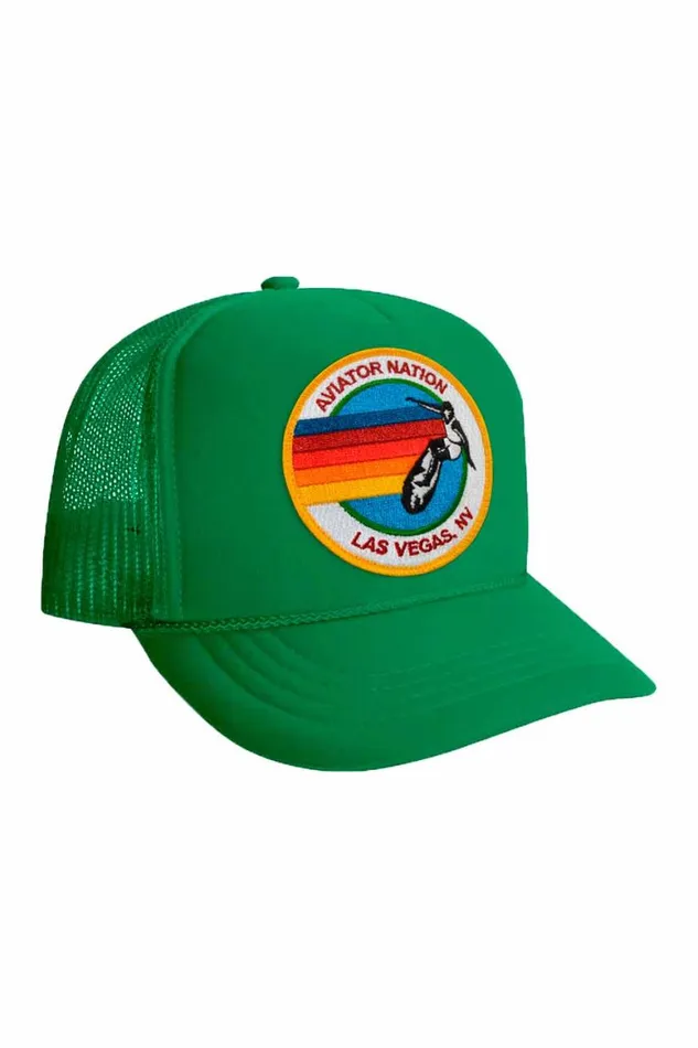 Kids Trucker Hats Aviator Nation Signature Las Vegas Vintage Trucker Hat