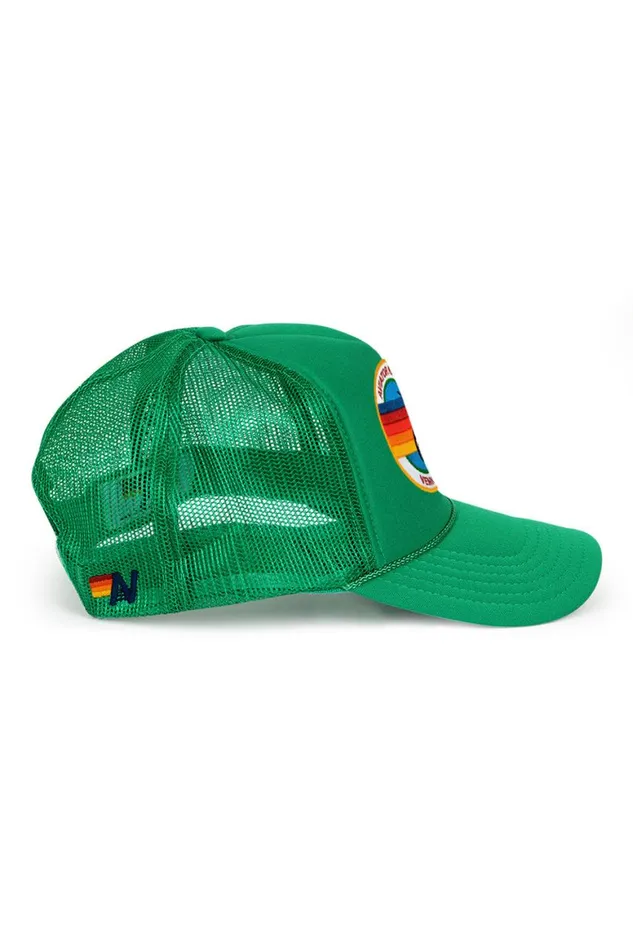 Kids Trucker Hats Aviator Nation Signature Logo 8211 Vintage Trucker Hat