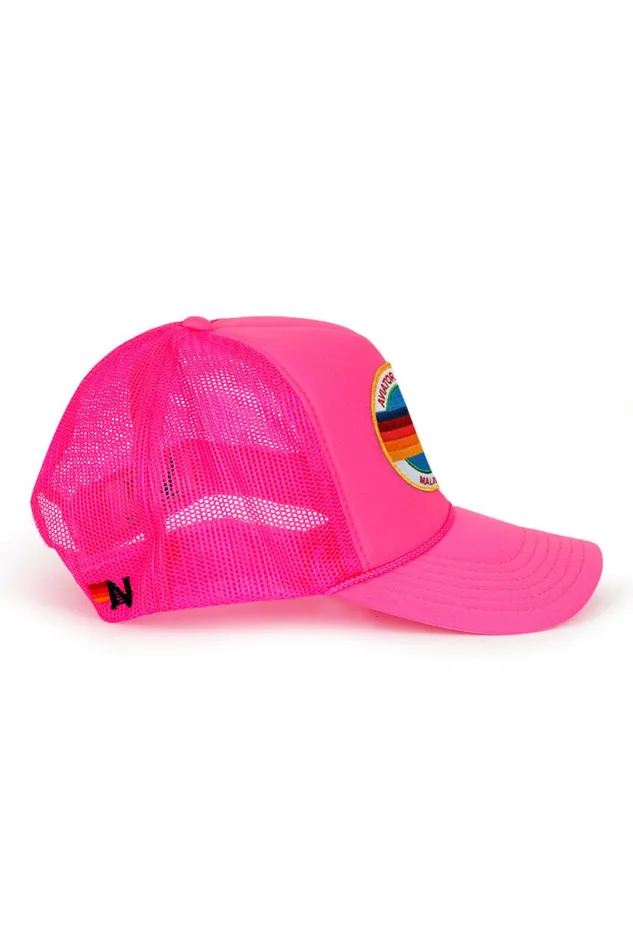Kids Trucker Hats Aviator Nation Signature Malbiu Vintage Trucker Hat