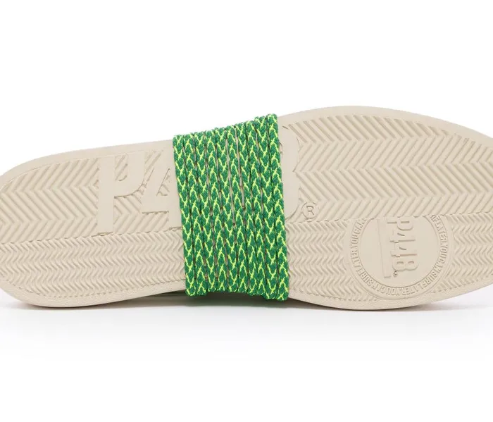 Laces and Accessories WomensMens P448 Shoelaces Multi Green