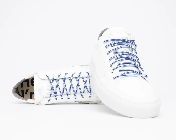 Laces and Accessories WomensMens P448 Shoelaces WhiteRoyal
