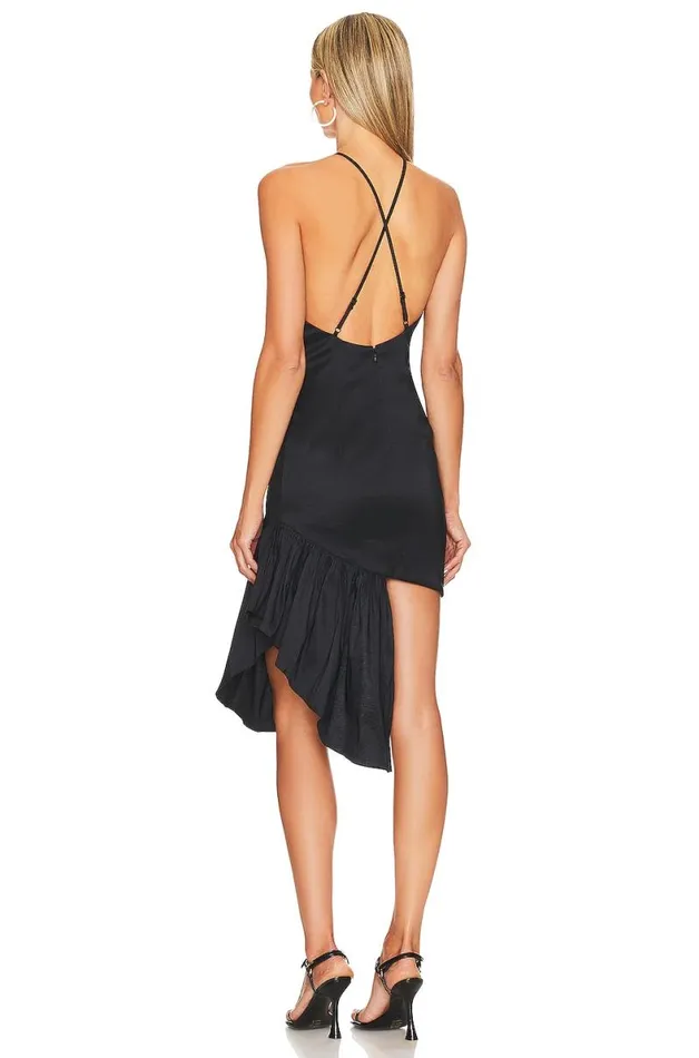 Laren Mini Dress Black Women Lovers and Friends Dresses