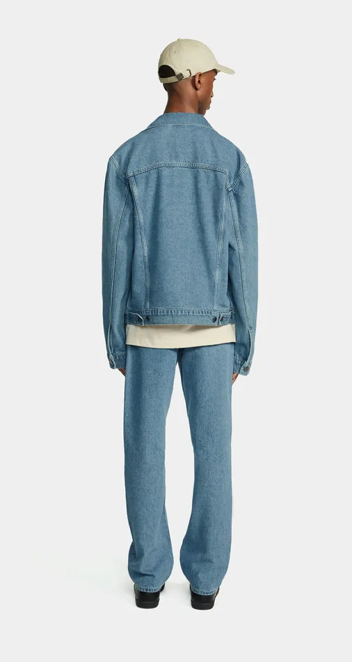 Light Blue Kibo Jeans Men Daily Paper Jeans