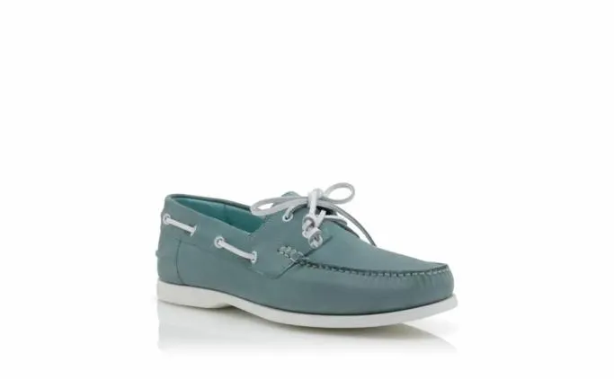 Loafers Men Manolo Blahnik SIDMOUTHLight Blue Suede Boat Shoes Loafers Men Manolo Blahnik SIDMOUTHLight Blue Suede Boat Shoes