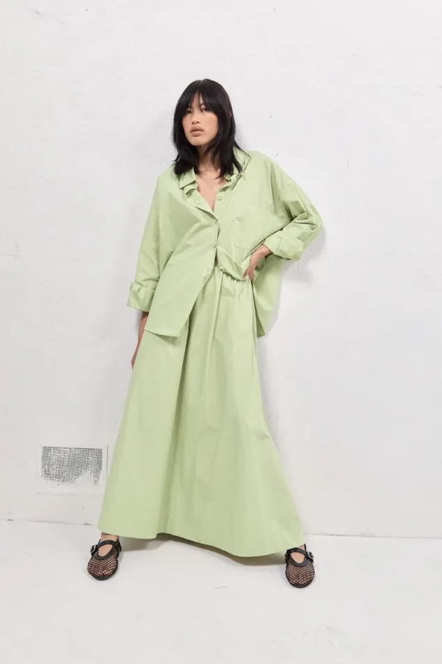 Long Sleeve Women VRG GRL Hanna Shirt Mint Long Sleeve Women VRG GRL Hanna Shirt Mint
