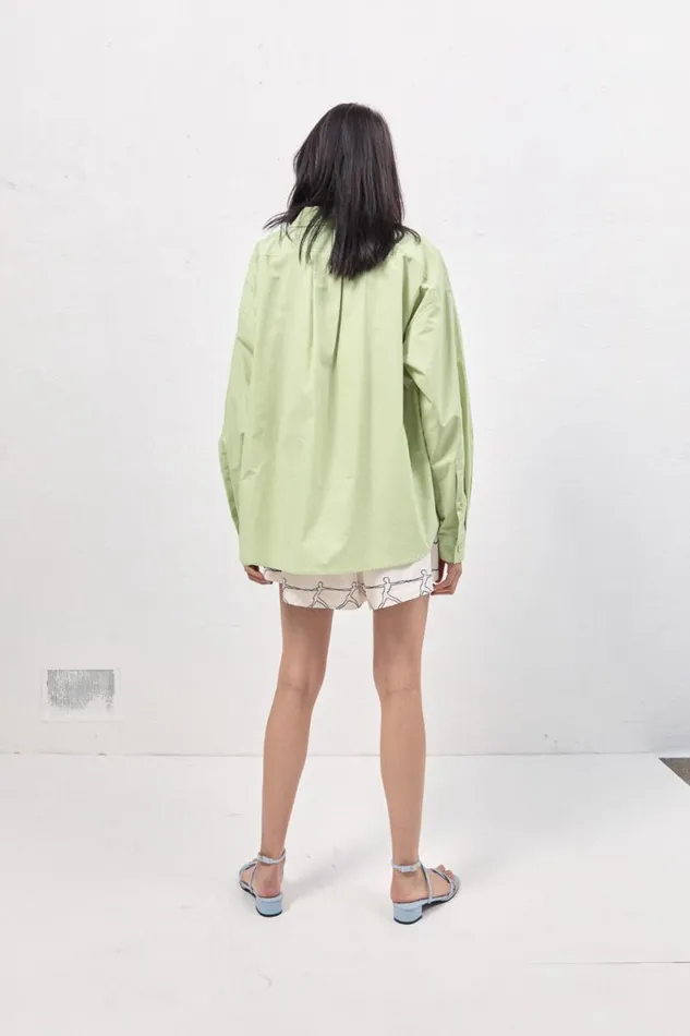 Long Sleeve Women VRG GRL Hanna Shirt Mint Long Sleeve Women VRG GRL Hanna Shirt Mint