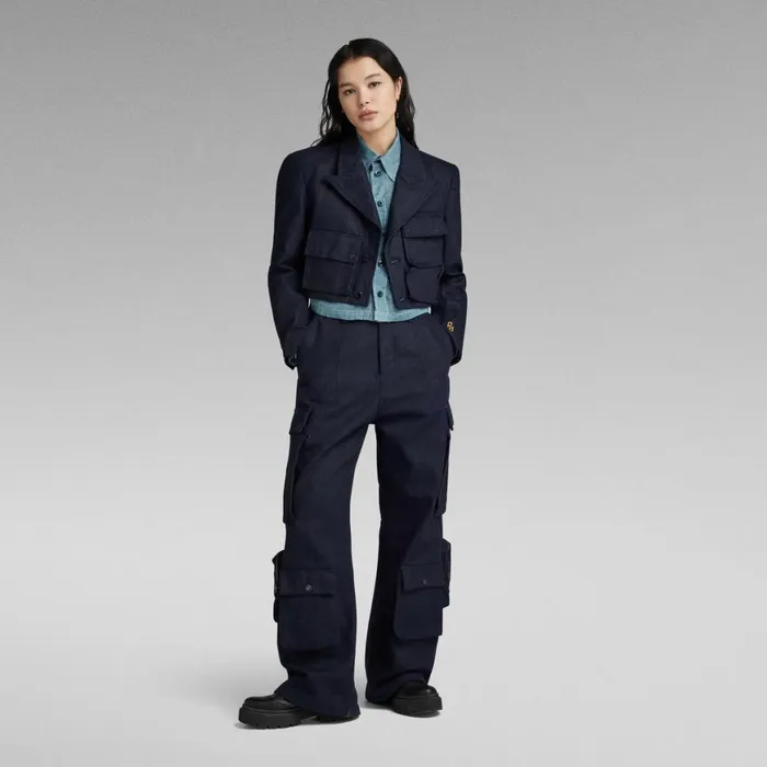 Loose Women GStar RAW GSRR Maxi Pocket Jeans Raw Denim
