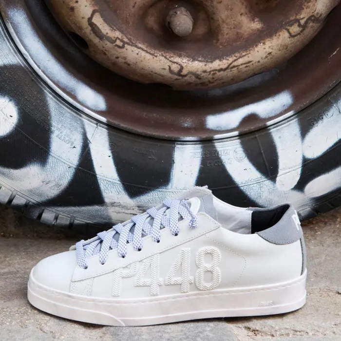 Low Tops Mens P448 Jack WhiteMatte