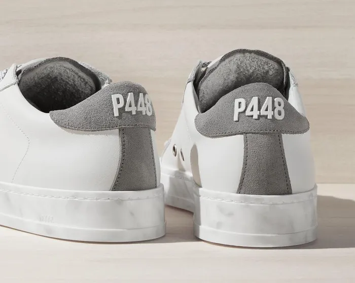 Low Tops Mens P448 Jack WhiteMatte