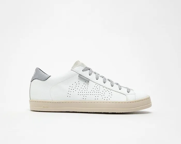 Low Tops Mens P448 John Lionfish WhiteSilver