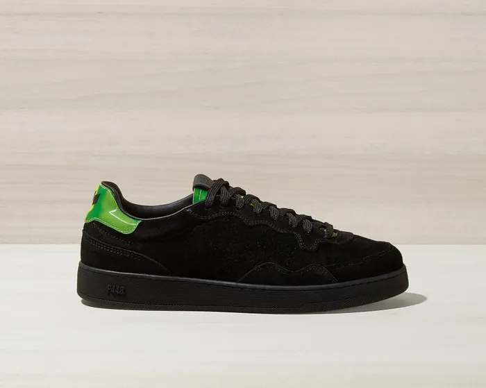 Low Tops Mens P448 Yam BlackNeon Green
