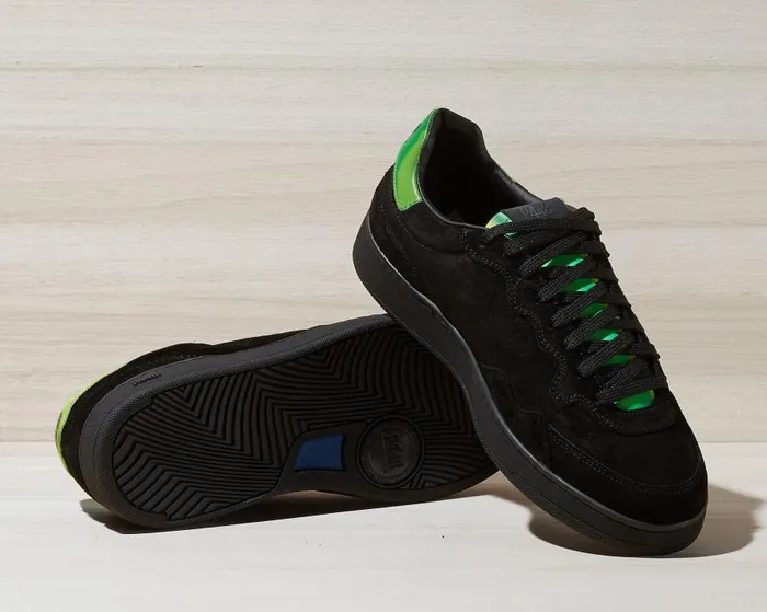 Low Tops Mens P448 Yam BlackNeon Green