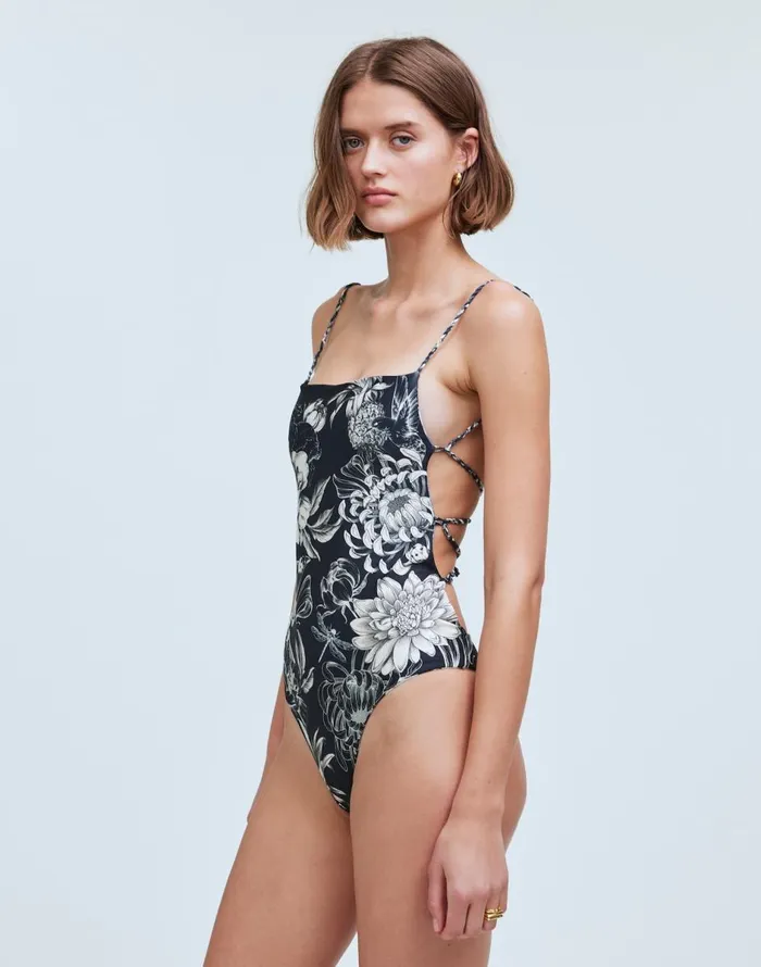 Madewell Agua Bendita Kali OnePiece Swimsuit Multi Women Swim