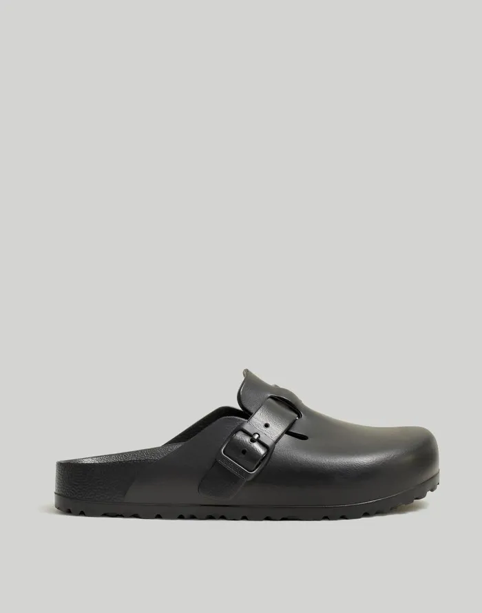 Madewell Birkenstock Boston EVA Clogs Black Men Sandals