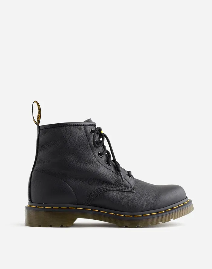 Madewell Dr Martens 101 Boots In Leather Black Virginia Women Boots