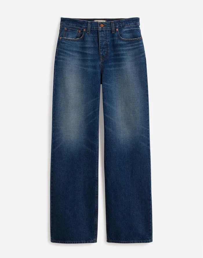 Madewell LowSlung Baggy Jeans Moffat Wash Women Jeans