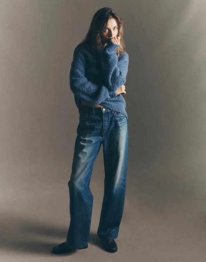 Madewell LowSlung Baggy Jeans Moffat Wash Women Jeans