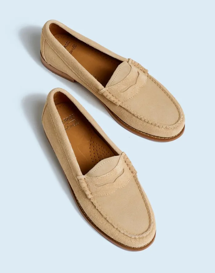 Madewell Madewell X GHBASS Whitney Weejuns Loafers Off White Women Flats and Loafers Madewell Madewell X GHBASS Whitney Weejuns Loafers Off White Women Flats and Loafers