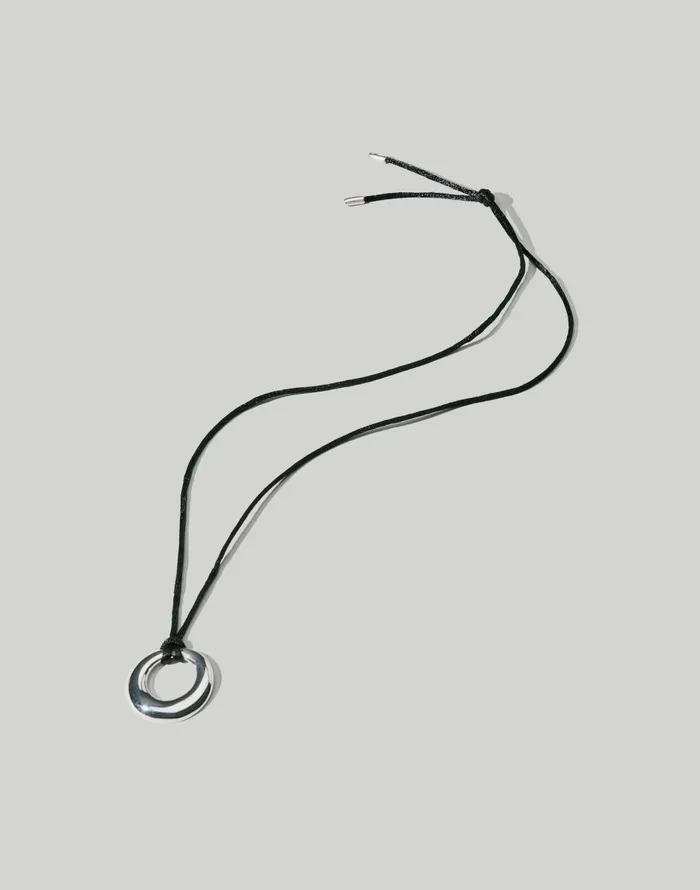 Madewell Maslo Jewelry Magnus Necklace Silver Women Jewelry