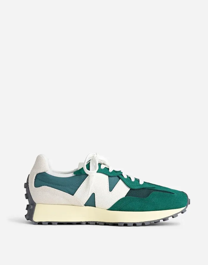 Madewell New Balance Unisex 327 Sneakers Marsh Green New Sprice Women Sneakers