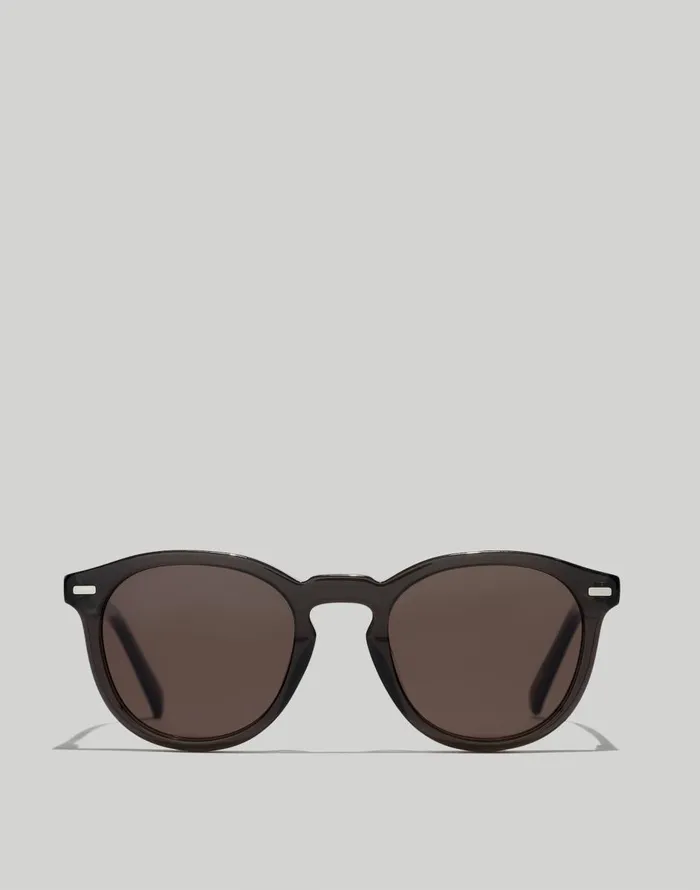 Madewell Round Acetate Sunglasses True Black Men Sunglasses