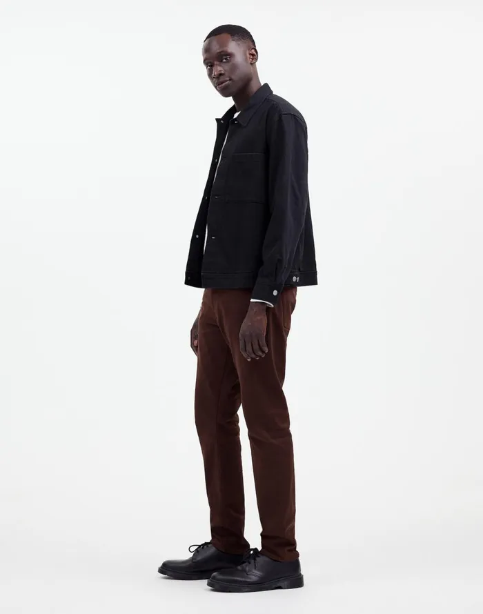 Madewell The Athletic Allday Slim Pant Dark Carob Men Jeans