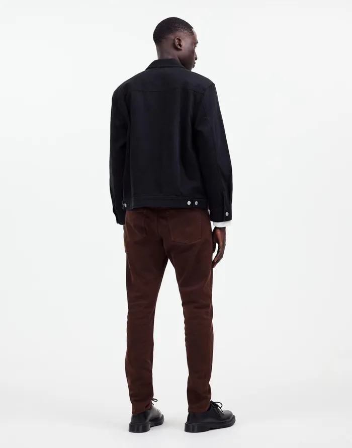 Madewell The Athletic Allday Slim Pant Dark Carob Men Jeans