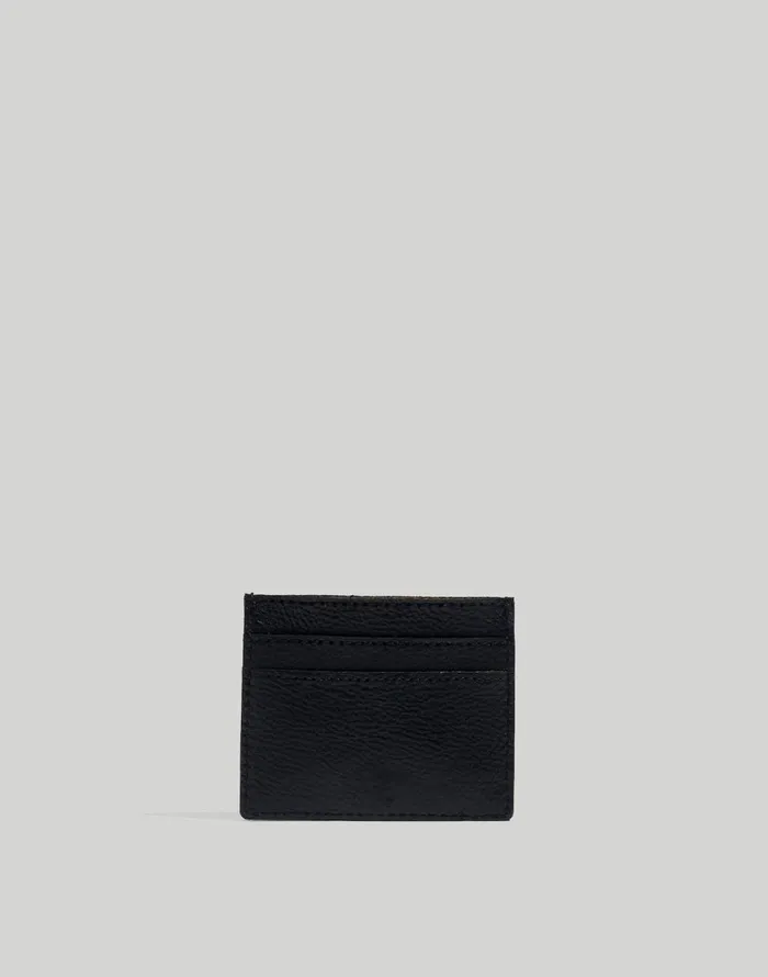Madewell The Card Case True Black Women Pouches and Wallets