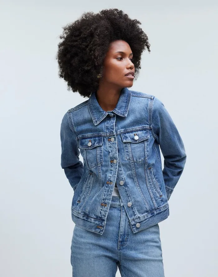 Madewell The Jean Jacket In Medford Wash Medford Wash Women Coats Jackets