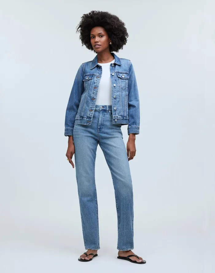 Madewell The Jean Jacket In Medford Wash Medford Wash Women Coats Jackets