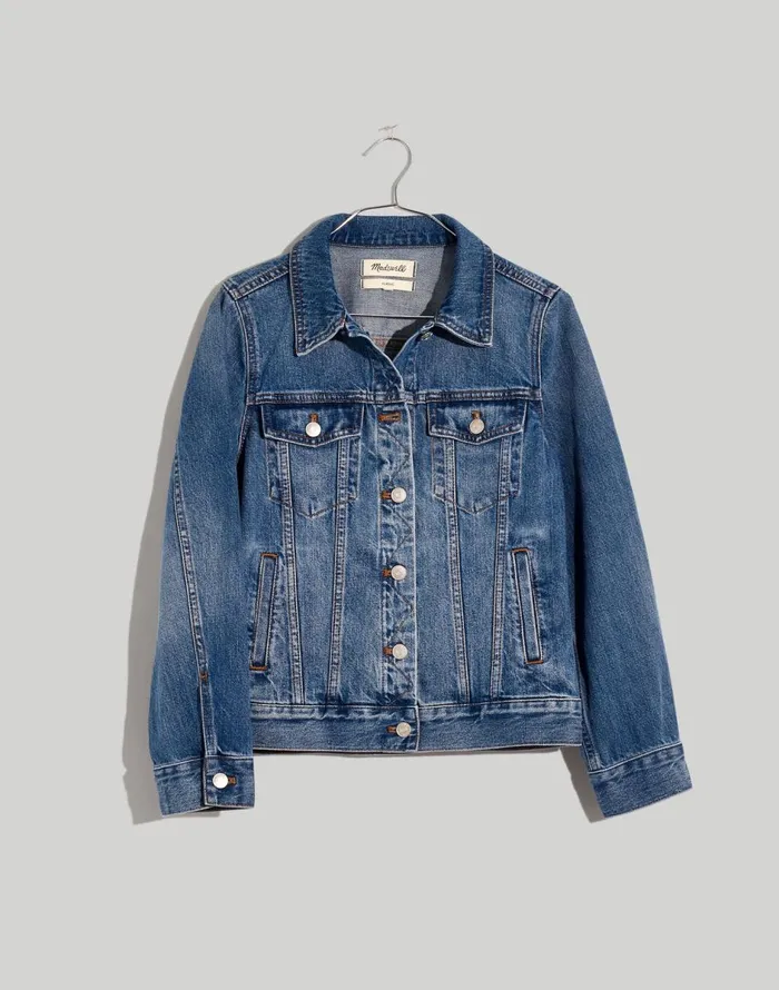 Madewell The Jean Jacket In Medford Wash Medford Wash Women Coats Jackets