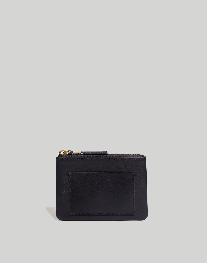 Madewell The Small Travel Zip Pouch True Black Women Pouches and Wallets