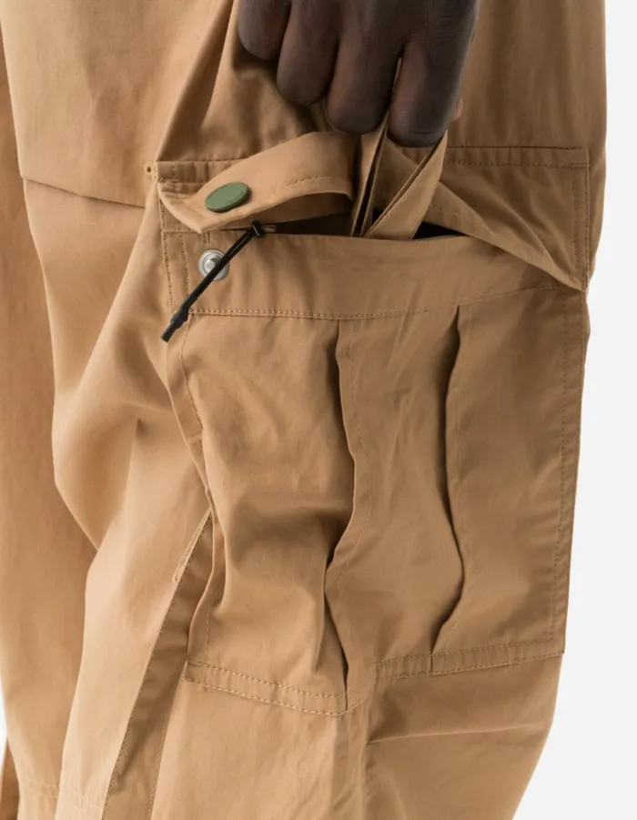 Maharishi Cargo Pants 5307 Asym Cargo Track Pants Coyote 8211 Men