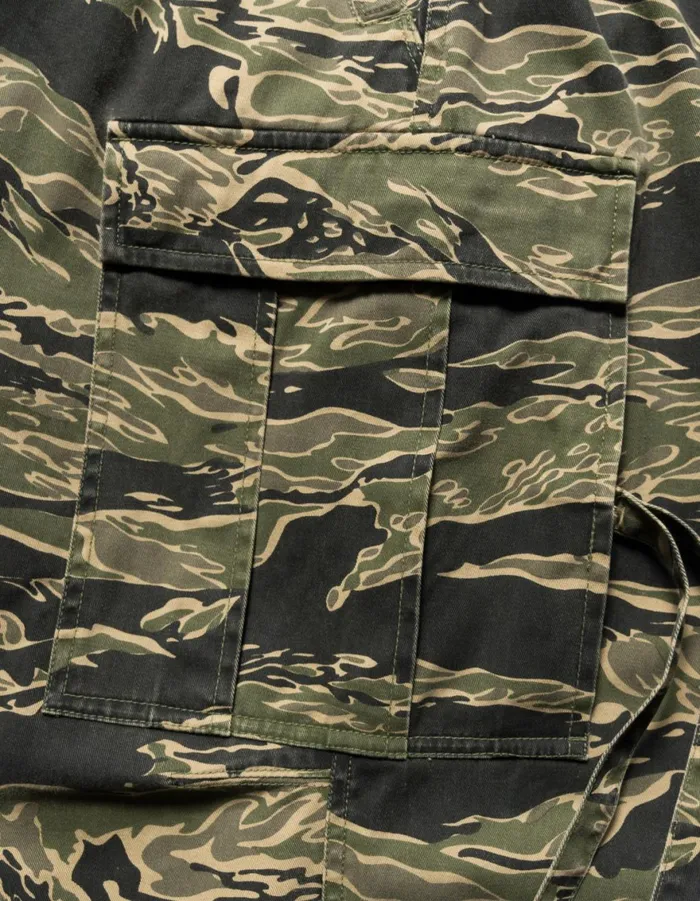 Maharishi Cargo Pants 6075 Tigerstripe Cargo Track Pants Mint Gold 8211 Men