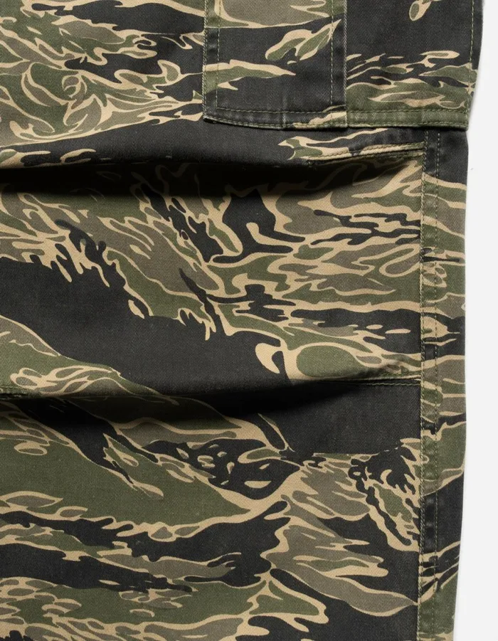 Maharishi Cargo Pants 6075 Tigerstripe Cargo Track Pants Mint Gold 8211 Men