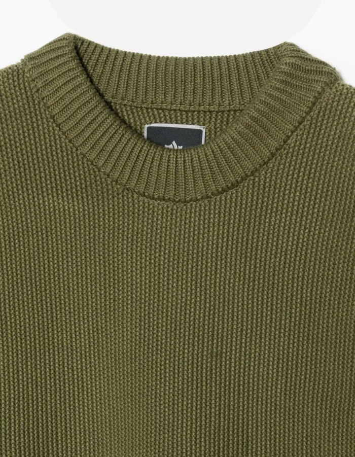 Maharishi Crew Sweats 1462 Maharishi Knitted Crew Olive 8211 Men