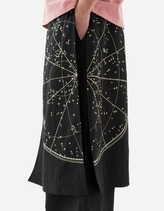 Maharishi Hakama Pants 6017 Celeste Asym Cargo Hakama Pants Black 8211 Men