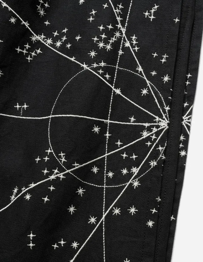 Maharishi Hakama Pants 6017 Celeste Asym Cargo Hakama Pants Black 8211 Men