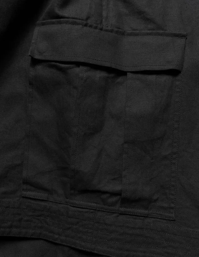 Maharishi Hakama Pants 6017 Celeste Asym Cargo Hakama Pants Black 8211 Men