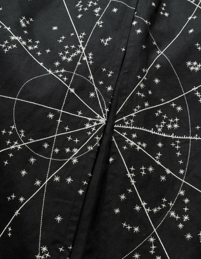 Maharishi Hakama Pants 6017 Celeste Asym Cargo Hakama Pants Black 8211 Men