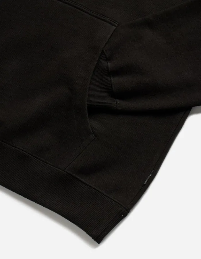 Maharishi Hooded Sweats 4622 Maharishi Organic Hooded Sweat Black 8211 Men
