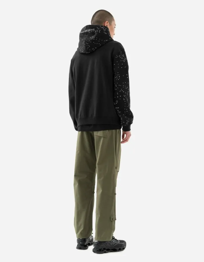 Maharishi Hooded Sweats 6015 Celeste Hooded Sweat Black 8211 Men