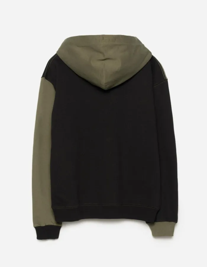 Maharishi Hooded Sweats 6032 Cobra Zipped Hooded Sweat BlackOlive OG107F 8211 Men