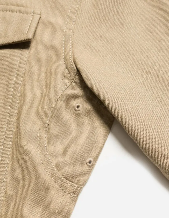 Maharishi Long Sleeve Shirts 7028 MILTYPE Custom Shirt Sand 8211 Men