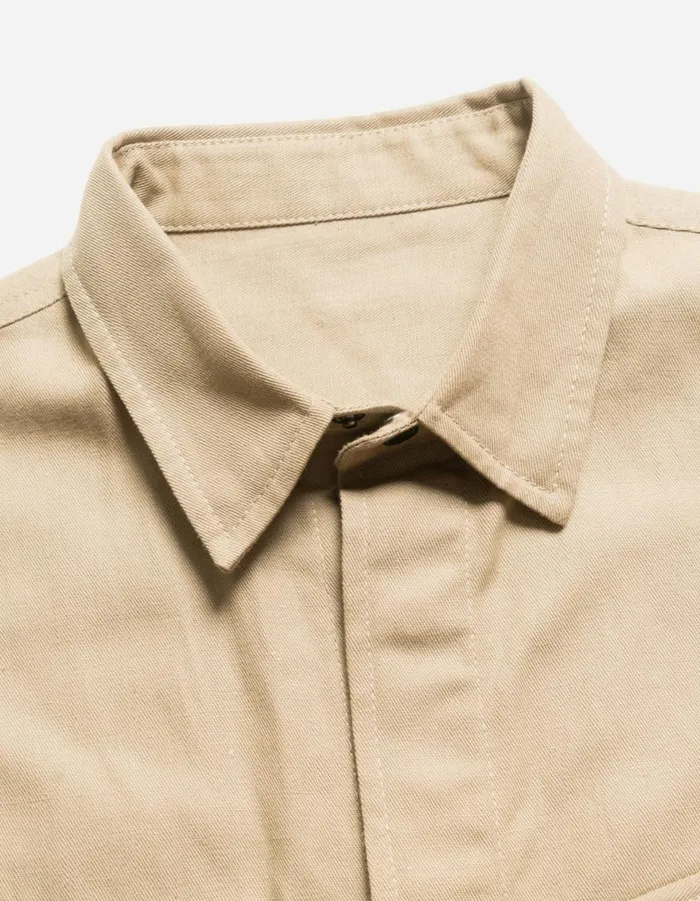 Maharishi Long Sleeve Shirts 7028 MILTYPE Custom Shirt Sand 8211 Men