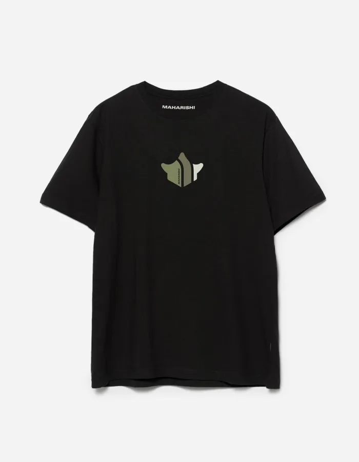 Maharishi Short Sleeve TShirts 1492 Maharishi Temple TShirt Black 8211 Men