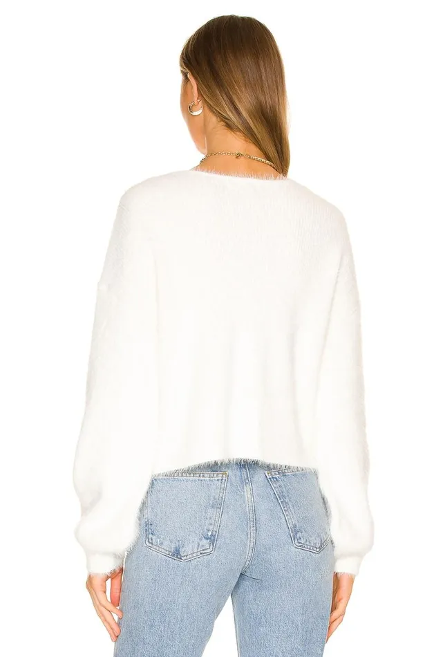 Malia V Neck Sweater Ivory Women Lovers and Friends Sweaters and Knits