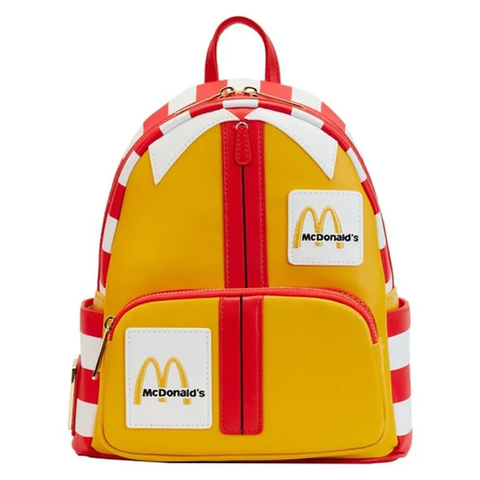 McDonald039s Ronald McDonald Cosplay Mini Backpack Unisex Loungefly Bags and Wallets McDonald039s Ronald McDonald Cosplay Mini Backpack Unisex Loungefly Bags and Wallets