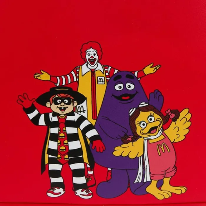 McDonald039s Ronald McDonald Cosplay Mini Backpack Unisex Loungefly Bags and Wallets