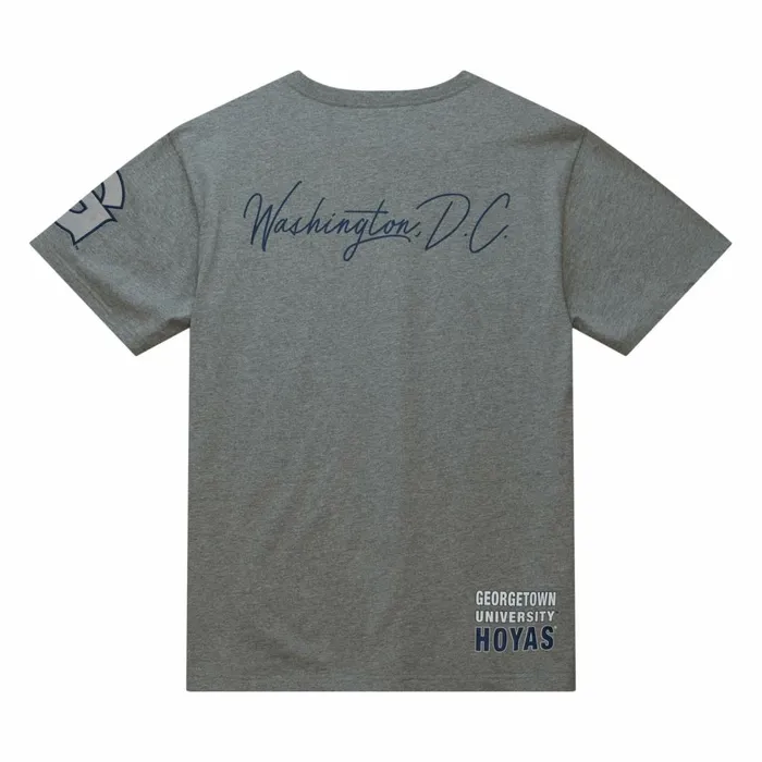 Men039s Collegiate Mitchell and Ness City Collection SS Tee Georgetown University Men039s Collegiate Mitchell and Ness City Collection SS Tee Georgetown University